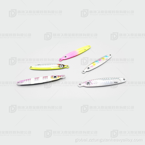 Offer High Quality Tungsten Fish JIG Tungsten alloy lure fishing jig weights Supplier